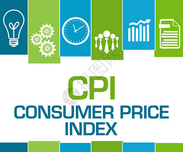 CPI消费物价指数文本以蓝图片
