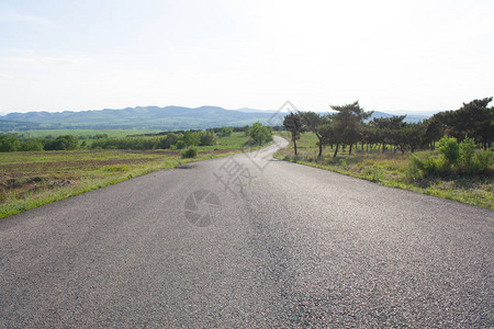 的乡村公路图片