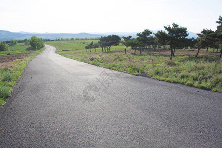 的乡村公路图片