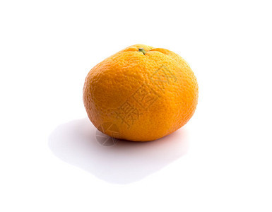一个橙色的橘子图片