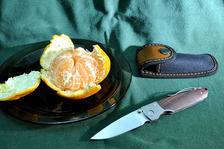 提取新鲜有机水果橘子天然美食产品甜点板图片