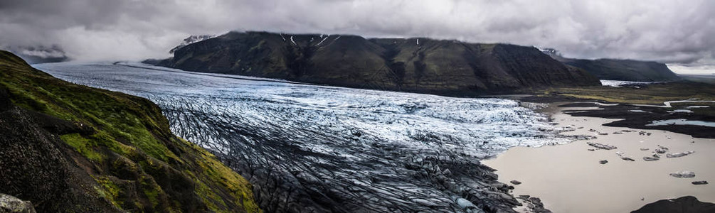 冰岛川消失的冰河全图片