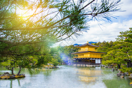 日本京都寺金殿日本京图片