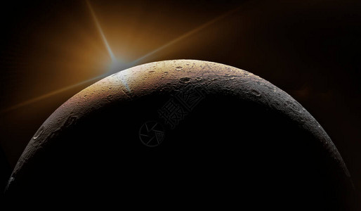 土星月食日蚀图片
