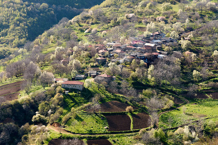 亚美尼亚古老的Tanzatap村图片