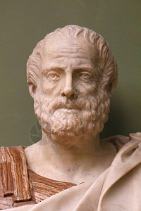亚里士多德古代雕刻半身像图片