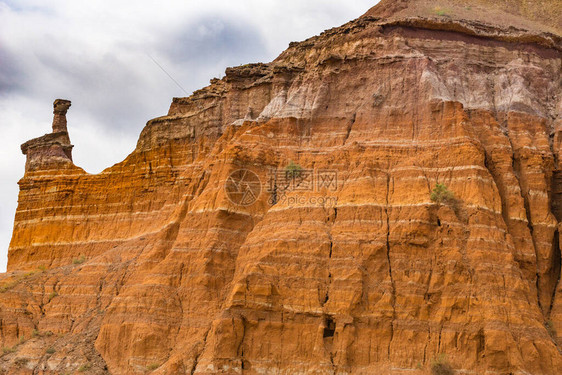 CaprockEscarpment的PaloDuroCanyon系统位于美国德克萨斯州阿马里洛附近的德克萨图片