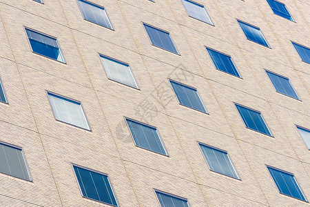 漂亮的建筑摩天大楼办公大楼玻璃窗形状的图片