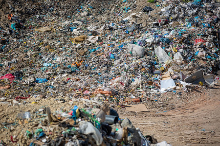 垃圾中的污染概念垃圾堆垃圾堆或垃圾填埋场垃图片