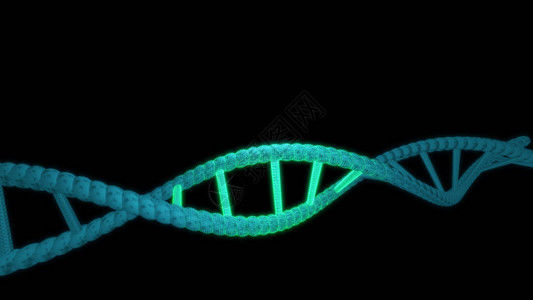 用于生物学生物技术化学科学医学背景的抽象数字DN图片