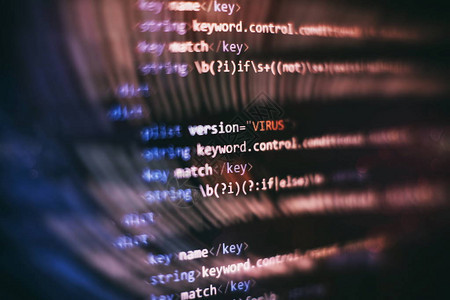 笔记本显示特写照片上的网站HTML代码台式显示器照片Javascript函数高清图片下载-正版图片504446019-摄图网