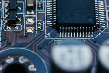 电路板维修电子硬件现代技术主板数字个人计算机芯片科技学背景集成通信处理器图片