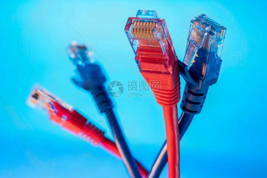 互联网信息网络的Ethernet连接器高清图片下载-正版图片504446694-摄图网