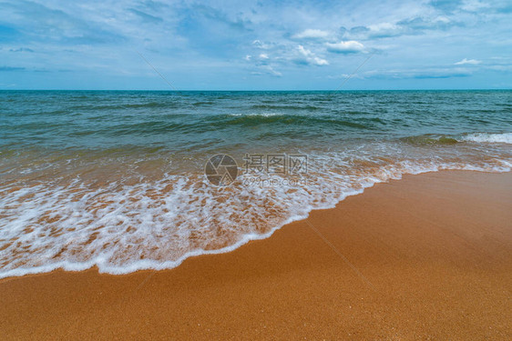 泰国普吉岛美丽的海滩和热带海夏季海滩天堂图片