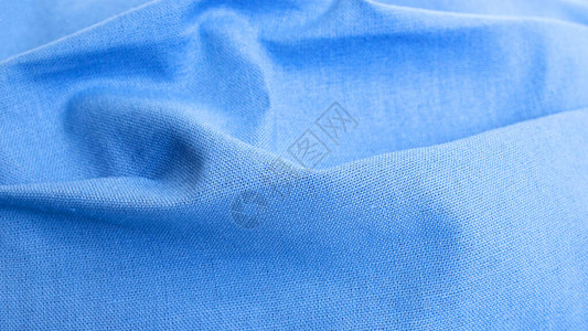 蓝棉织布的薄膜贴上胶图片