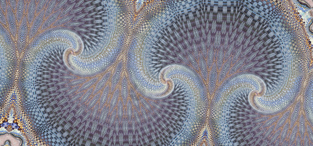 Harp粗金刚石面粉抽象的分形自体图片