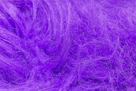 紫色蓬松羊毛质地图片