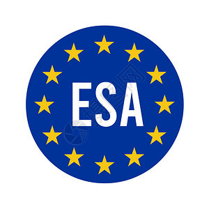 ESA欧洲航天局的象征图片
