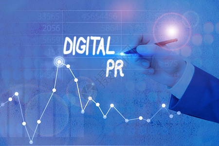 DigitalPr商业图片展示用来增加其在线存在的营销战略文本符号图片