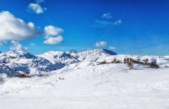 DachsteinKrippenstein网站是冬季运动的真正天堂图片