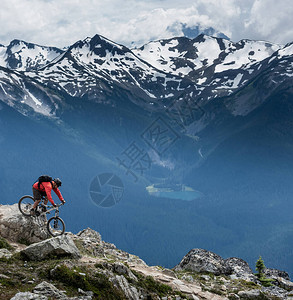 加拿大不列颠哥伦比亚省惠斯勒山脉的山图片