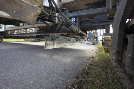 混凝土的复杂道路建设背景图片