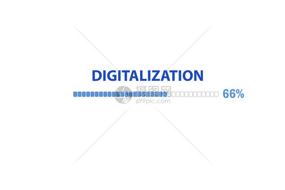 数字化转型和数字化概念图片