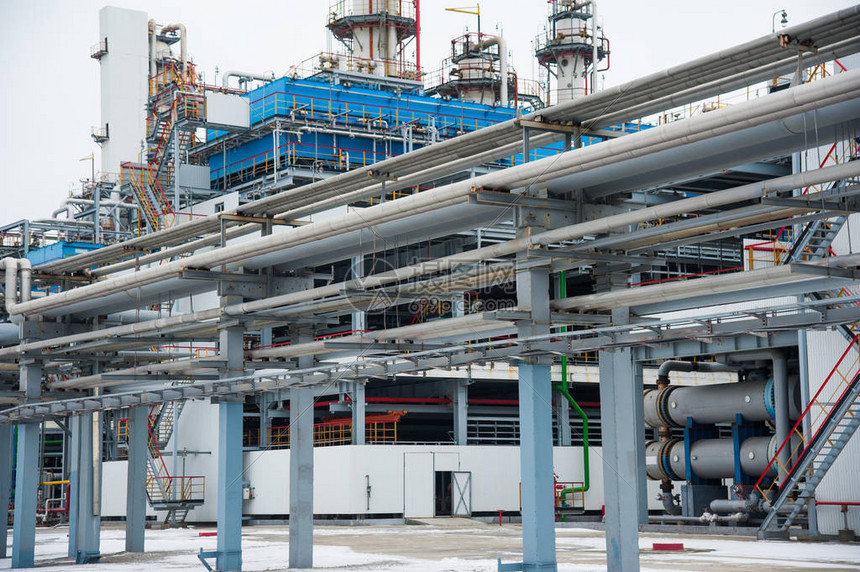 天然气管道全景高清图片下载-正版图片600150753-摄图网