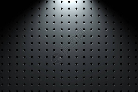 黑色扬声器格子背景3d渲染图片