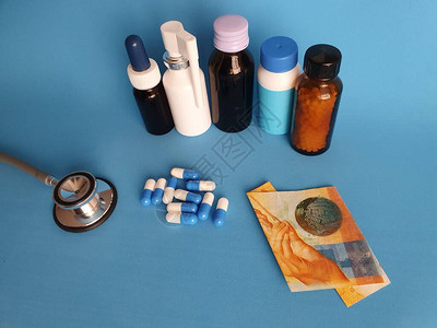 10法郎的瑞士钞票听诊器药图片