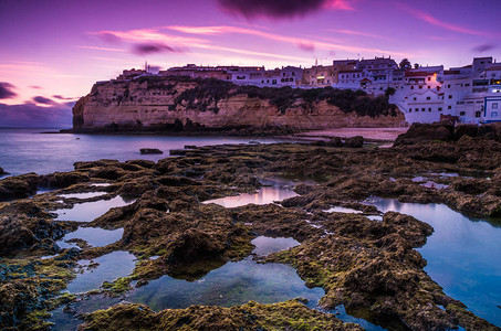 葡萄牙阿尔加韦葡萄牙葡萄牙海岸卡尔图片
