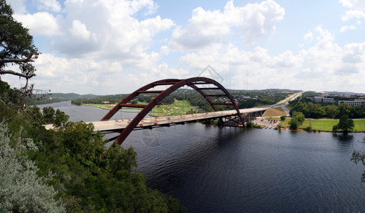 奥斯汀360桥背景图片