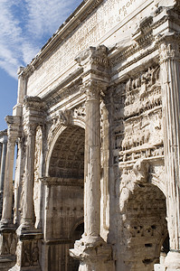 罗马论坛的意大利背景图片