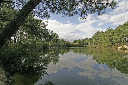 LarmorPlage的池塘布列塔尼图片