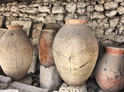 古希腊酒壶图片
