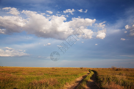 哈萨克斯坦草原干图片