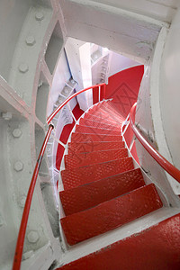 灯塔的楼梯林德斯内挪威背景图片