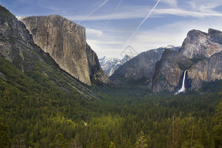 加利福尼亚Yosemite公图片