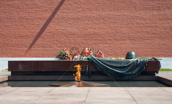 莫斯科在未知士兵墓图片