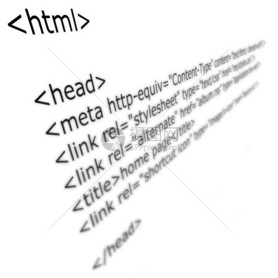 html编程代码图片