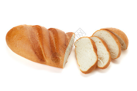 长面包切片面包图片