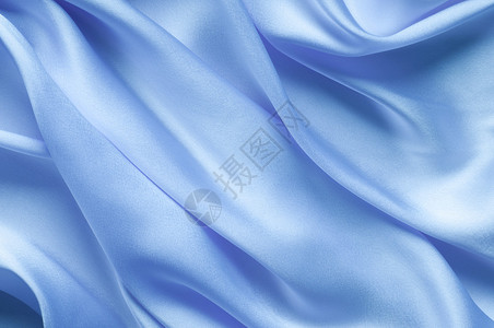 蓝缎纺织品图片
