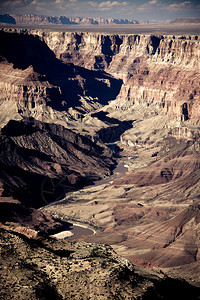 从瞭望塔向北看的大峡谷这张照片在电影300的影响下进图片