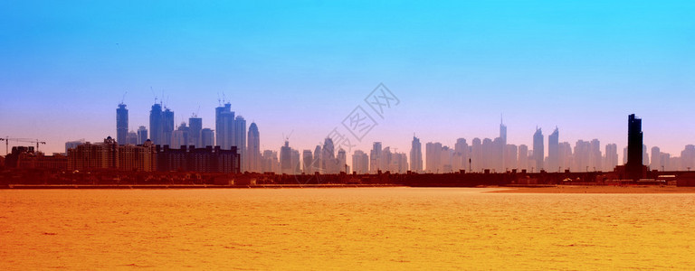 迪拜全景图片