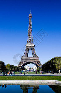 埃菲尔铁塔背景图片