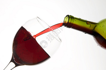 红酒创意泼酒背景图片