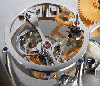 机械时钟机制细节图片