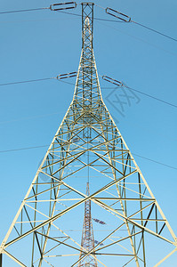 铁塔和输电线路图片