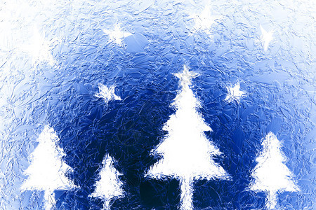 圣诞树和星星图片