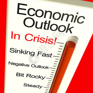 危机中经济展望危机监测显示破图片